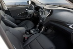 Picture of a 2014 Hyundai Santa Fe Sport's Front Seats in Black