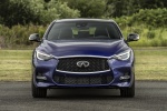 Picture of a 2018 Infiniti QX30S in Ink Blue from a frontal perspective