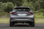 Picture of a 2018 Infiniti QX30 AWD in Graphite Shadow from a rear perspective