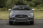 Picture of a 2018 Infiniti QX30 AWD in Graphite Shadow from a frontal perspective