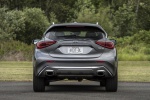 Picture of a 2019 Infiniti QX30 AWD in Graphite Shadow from a rear perspective