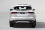 Picture of a 2018 Jaguar E-Pace P250 AWD in Fuji White from a rear perspective