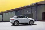 Picture of a 2018 Jaguar E-Pace P250 AWD in Fuji White from a right side perspective