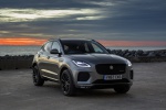 Picture of a 2018 Jaguar E-Pace P300 R-Dynamic AWD in Corris Gray from a front right perspective