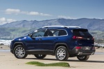 Picture of a 2017 Jeep Cherokee Limited 4WD from a rear left three-quarter perspective