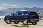 Picture of a 2018 Jeep Cherokee Limited 4WD from a rear left three-quarter perspective