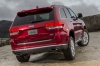 Picture of a 2014 Jeep Grand Cherokee Summit 4WD in Deep Cherry Red Crystal Pearlcoat from a rear right perspective
