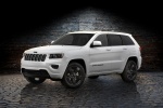 Picture of a 2014 Jeep Grand Cherokee Limited 4WD in Bright White Clearcoat from a front left three-quarter perspective