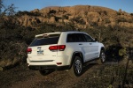 Picture of a 2015 Jeep Grand Cherokee Limited 4WD in Bright White Clearcoat from a rear right perspective