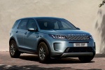 Picture of a 2020 Land Rover Discovery Sport P250 S in Byron Blue Metallic from a front right perspective