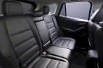 Picture of a 2014 Mazda CX-5's Rear Seats in Black