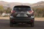 Picture of a 2016 Mazda CX-5 in Meteor Gray Mica from a rear perspective
