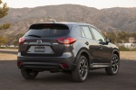 Picture of a 2016 Mazda CX-5 in Meteor Gray Mica from a rear right perspective