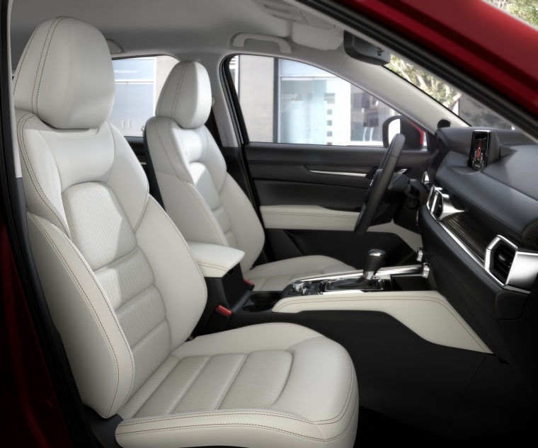 Picture of a 2017 Mazda CX-5 Grand Touring AWD's Front Seats