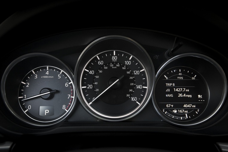 Picture of a 2017 Mazda CX-5 Grand Touring AWD's Gauges