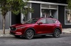 Picture of a 2017 Mazda CX-5 Grand Touring AWD in Soul Red Crystal Metallic from a front left three-quarter perspective