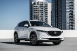 Picture of a 2017 Mazda CX-5 AWD in Snowflake White Pearl Mica from a front right perspective