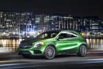 Picture of a 2019 Mercedes-AMG GLA 45 4MATIC from a front left three-quarter perspective
