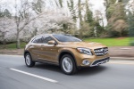 Picture of a driving 2019 Mercedes-Benz GLA 250 4MATIC from a front right perspective