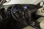 Picture of a 2017 Nissan Armada Platinum's Interior in Almond