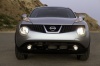 Picture of a 2014 Nissan Juke SL AWD in Brilliant Silver from a frontal perspective