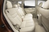 Picture of a 2015 Nissan Murano's Rear Seats in Beige