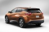 Picture of a 2015 Nissan Murano in Pacific Sunset Metallic from a rear left perspective