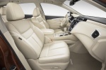 Picture of a 2017 Nissan Murano's Front Seats in Beige