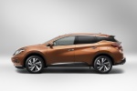Picture of a 2017 Nissan Murano in Pacific Sunset Metallic from a side perspective