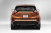 Picture of a 2018 Nissan Murano in Pacific Sunset Metallic from a rear perspective