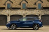 Picture of a 2019 Nissan Murano Platinum AWD in Deep Blue Pearl from a side perspective