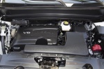 Picture of a 2018 Nissan Pathfinder Platinum's 3.5-liter V6 Engine