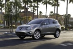 Picture of a 2015 Nissan Rogue Select in Platinum Graphite from a front left three-quarter perspective