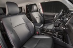 Picture of a 2018 Toyota 4Runner TRD Off Road's Front Seats in Black