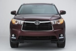 Picture of a 2014 Toyota Highlander Limited AWD in Ooh La La Rouge Mica from a frontal perspective