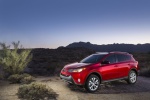 Picture of a 2014 Toyota RAV4 Limited AWD in Barcelona Red Metallic from a front left three-quarter perspective