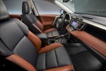 Picture of a 2015 Toyota RAV4 Limited's Front Seats in Terracotta