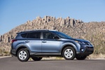 Picture of a 2015 Toyota RAV4 from a front right three-quarter perspective