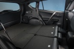 Picture of a 2016 Toyota RAV4 SE AWD's Rear Seats Folded
