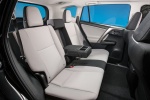 Picture of a 2016 Toyota RAV4 Hybrid XLE AWD's Rear Seats