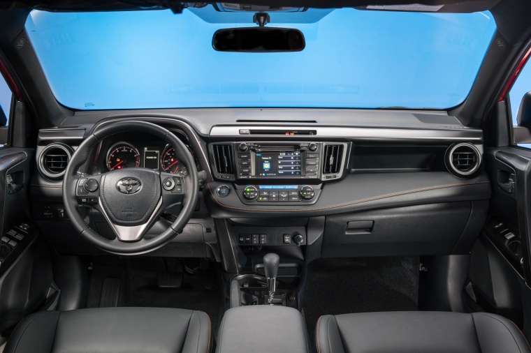 Picture of a 2017 Toyota RAV4 SE AWD's Cockpit