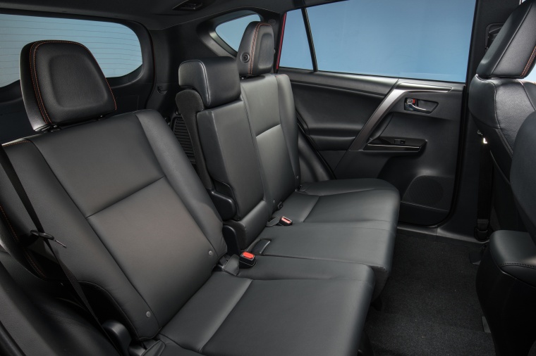 Picture of a 2017 Toyota RAV4 SE AWD's Rear Seats