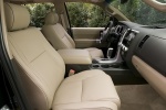 Picture of a 2016 Toyota Sequoia's Front Seats in Sand Beige