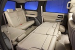Picture of a 2016 Toyota Sequoia's Rear Seats in Sand Beige