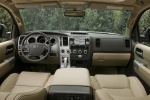 Picture of a 2016 Toyota Sequoia's Cockpit in Sand Beige