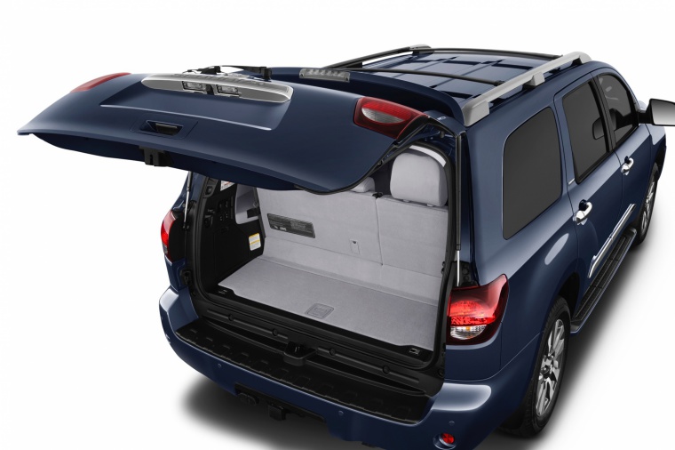 Picture of a 2018 Toyota Sequoia's Trunk