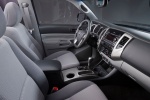 Picture of a 2014 Toyota Tacoma Double Cab SR5 V6 4WD's Front Seats in Graphite