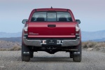 Picture of a 2014 Toyota Tacoma Access Cab V6 4WD in Barcelona Red Metallic from a rear perspective