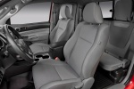 Picture of a 2014 Toyota Tacoma Access Cab V6 4WD's Front Seats in Graphite