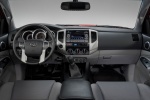 Picture of a 2015 Toyota Tacoma Access Cab V6 4WD's Cockpit in Graphite